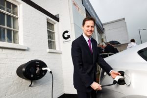 Deputy Prime Minister Nick Clegg has outlined further support for low emission vehicles