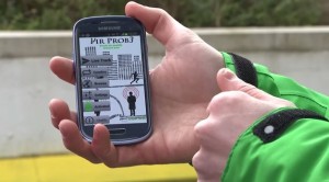 The EU-funded AirProbe phone app helps users to log the air quality around them