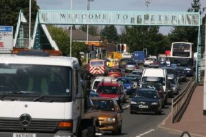 Traffic in Exeter - the council hopes to implement a strategy to tackle nitrogen dioxide emissions from the city's roads