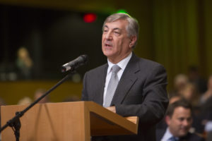 Environment Commissioner Karmenu Vella spoke at the European Council's Environment Committee this morning (December 17)