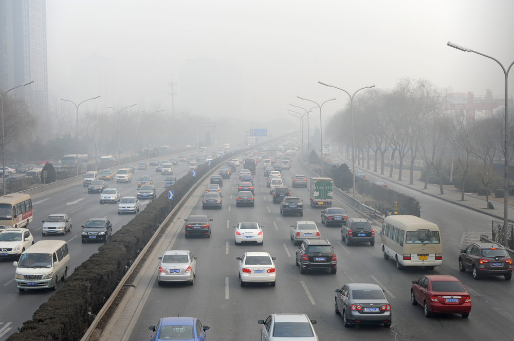 Air pollution in Beijing - one of the cities included in WHO's database