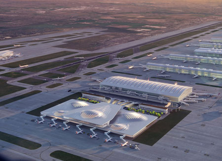 Zaha Hadid's vision for the third runway at Heathrow