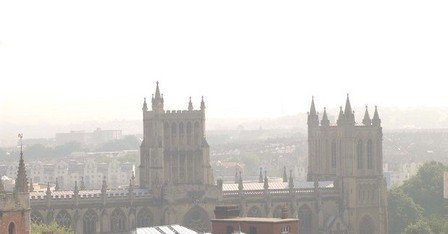 Bristol also saw poor air quality on 1 December (picture: paulgillisphoto.com)