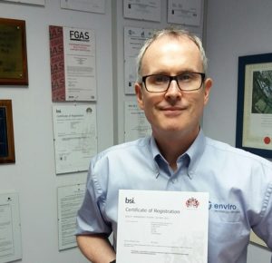 Enviro Technology Services renews ISO9001 accreditation