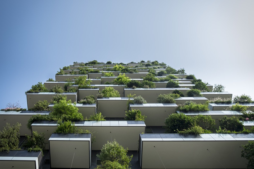 Algae building cladding can absorb pollutants from the atmosphere