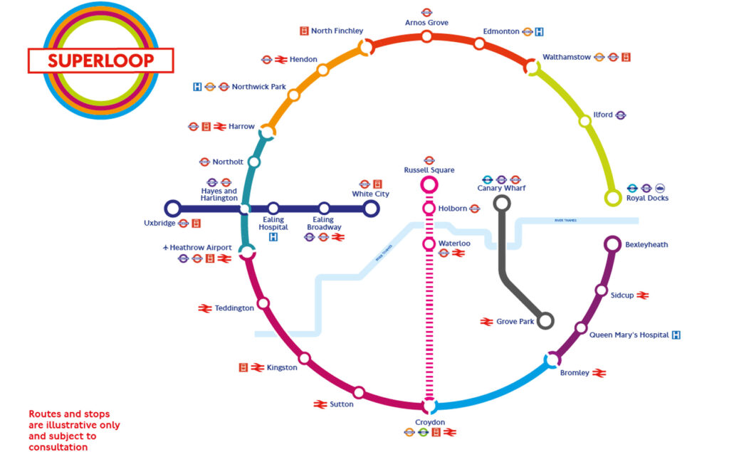 Sadiq Khan unveils the Superloop: an express bus service that will (almost) encircle London