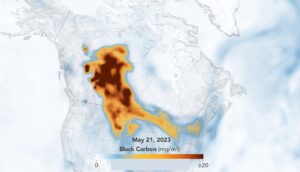 WATCH: NASA tracks air quality impact of fires in Northern Canada