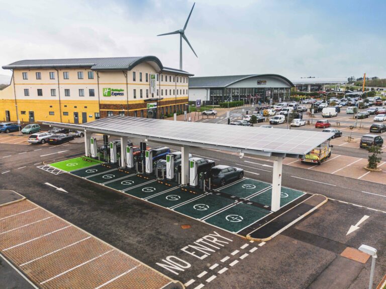 Gridserve bring a box of tricks to their new Cornwall EV Super Hub