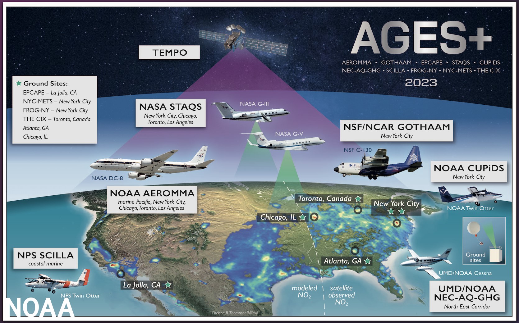 From sidewalks to satellites: ‘unprecedented’ air quality investigation launched in the US