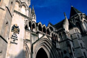 the royal courts of justice, london, court