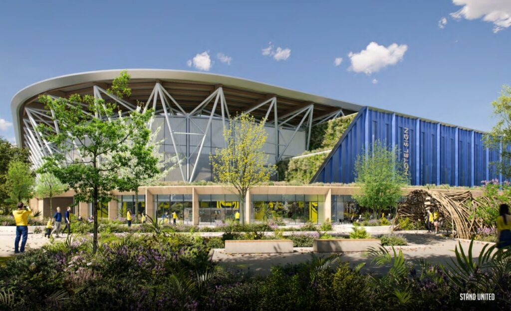 Oxford United announce plans for the greenest stadium in the country