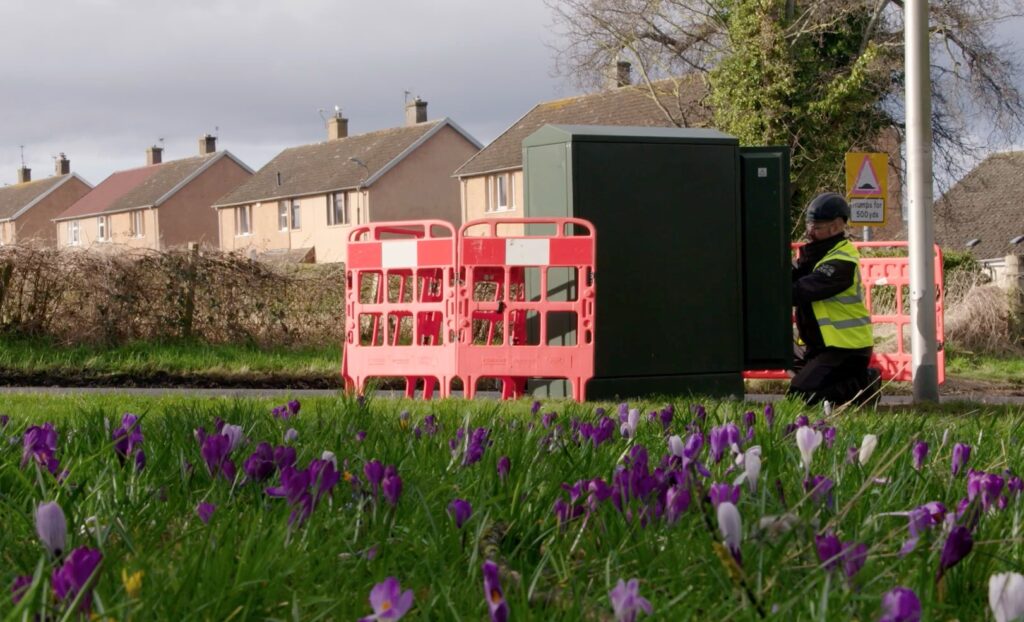 BT’s first green cabinet EV charger goes to work