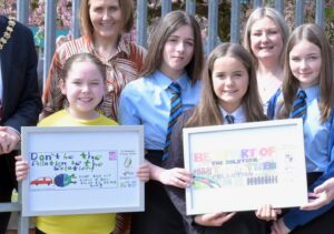 Motherwell pupils target drivers with clean air message