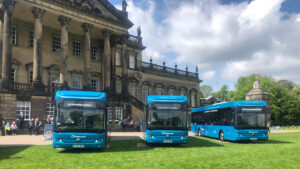 Rotherham take delivery of electric bus fleet
