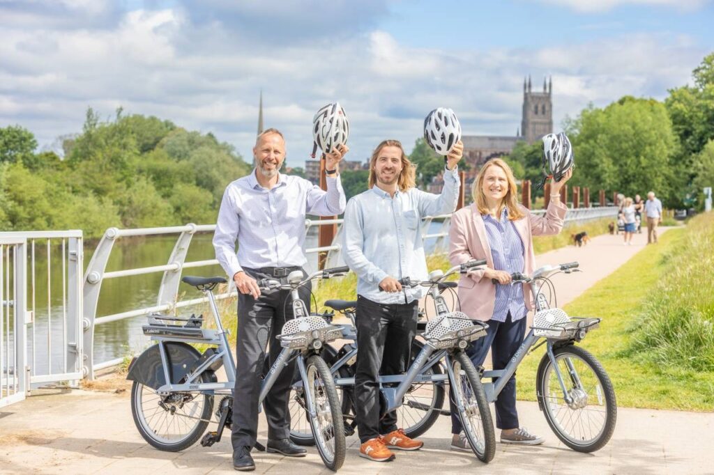 Beryl bikes launched in Worcester