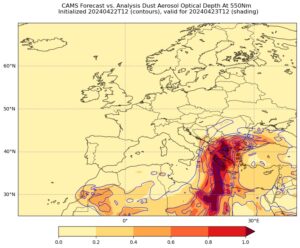 CAMS publish interim European air quality assessment for 2023