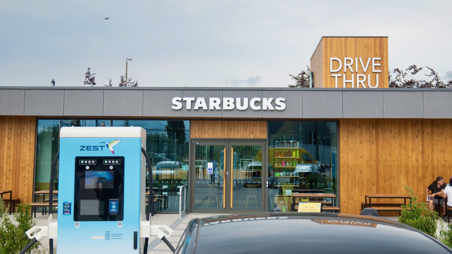 Zest launch EV charge-point installation across Starbucks estate