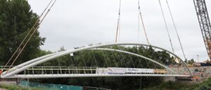 New bridge revolutionises active travel in Newtown