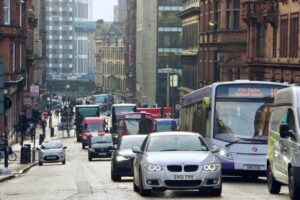 Glasgow LEZ: traffic levels remain stable but NO2 levels fall