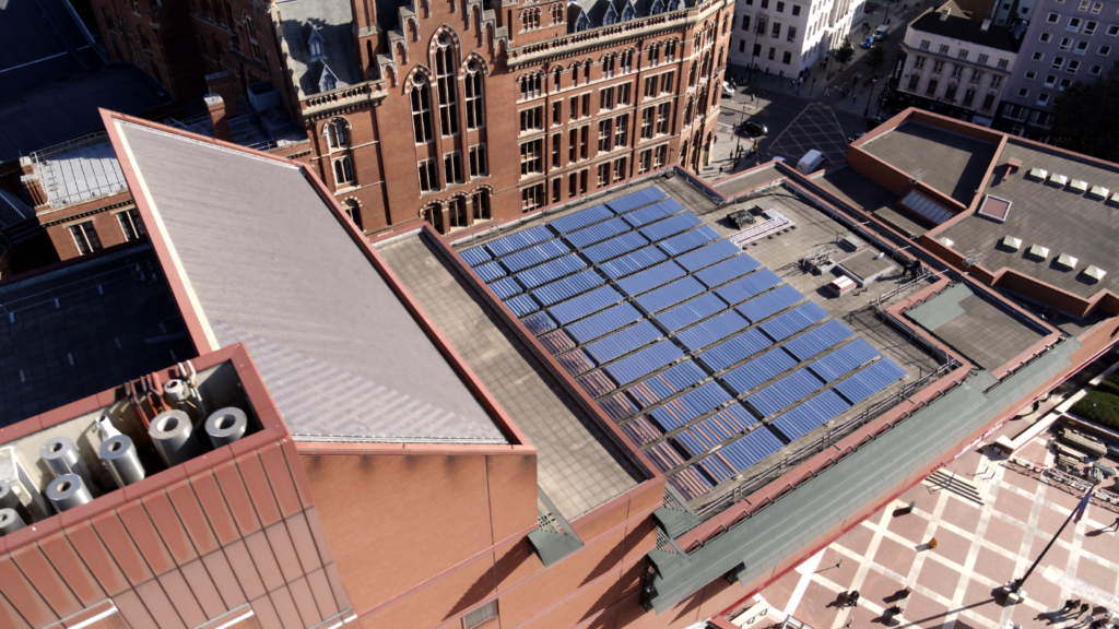 British Library installing innovative solar heat system