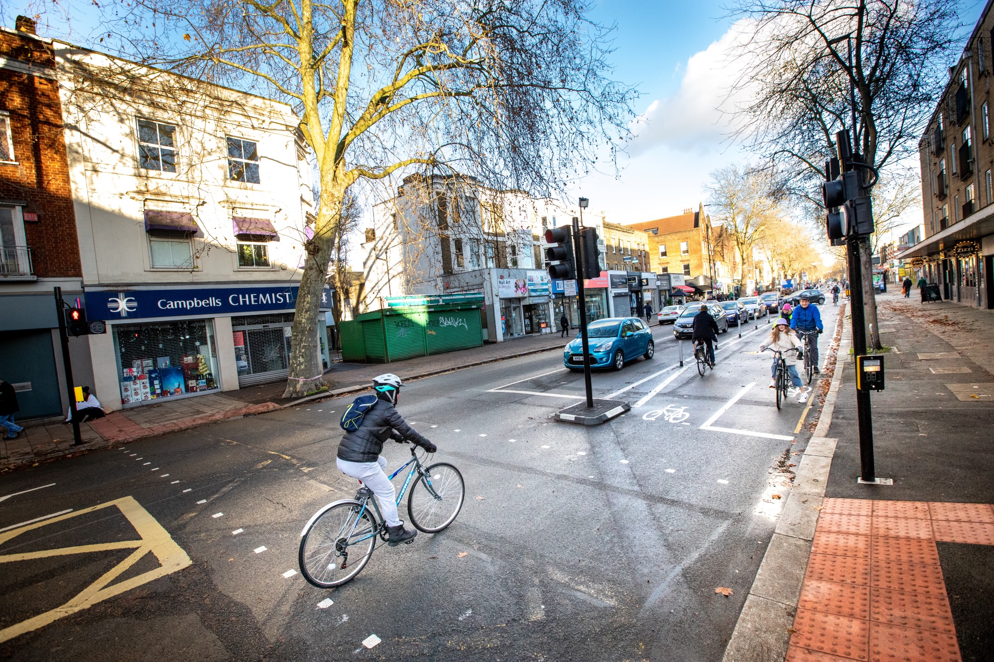 Increased infrastructure boosts cycling in London