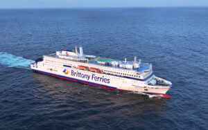 Brittany Ferries’ new LNG-hybrid ship arrives in Portsmouth