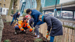 Planting begins at London’s largest inner city forest