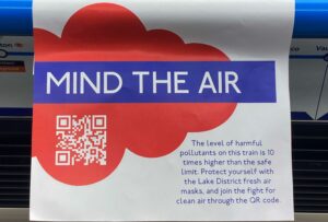 Lake District air offered to London Underground passengers