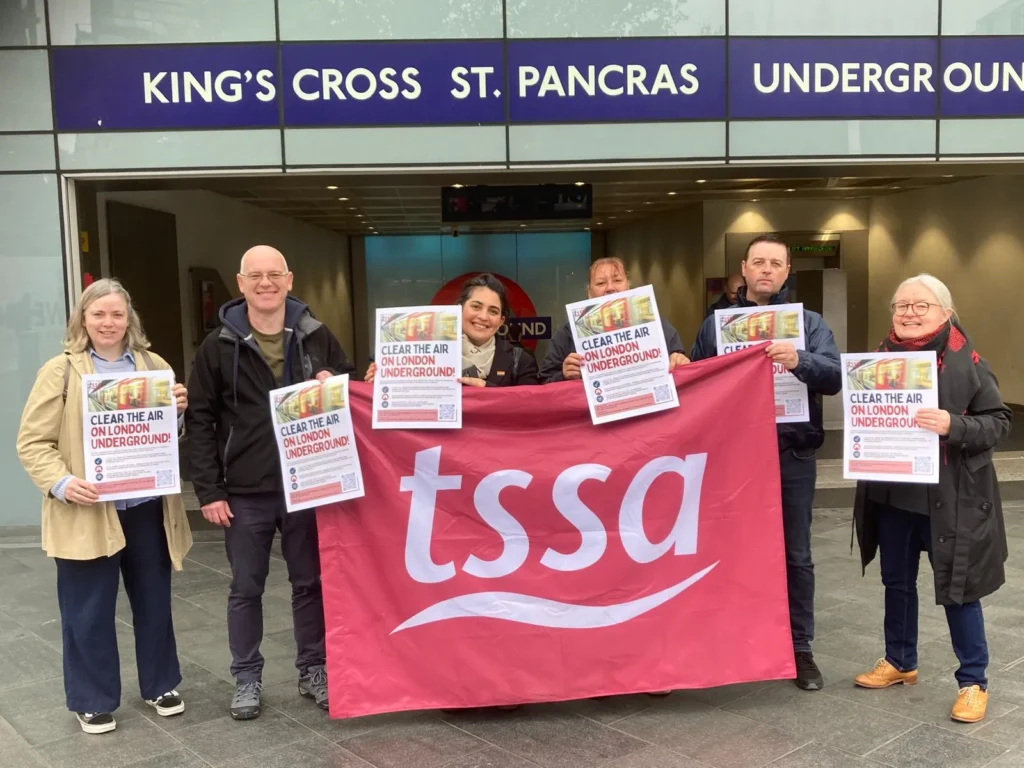 Union launches campaign to improve air quality on the Underground