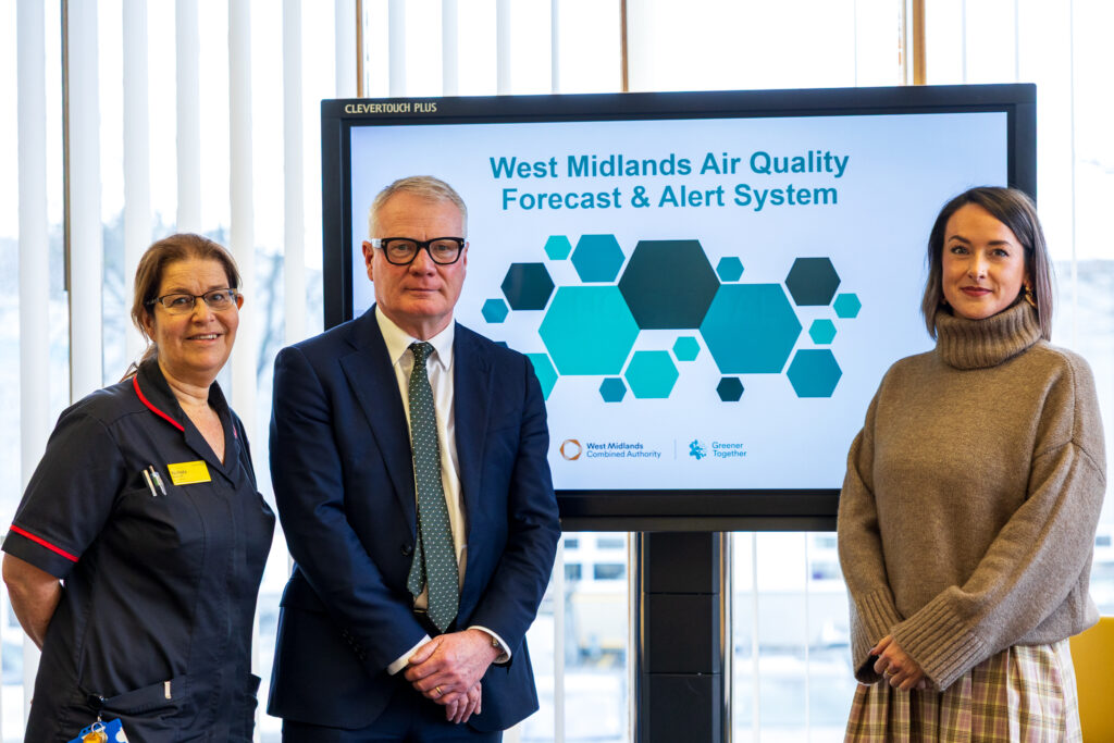 West Midlands launches first air quality warning system
