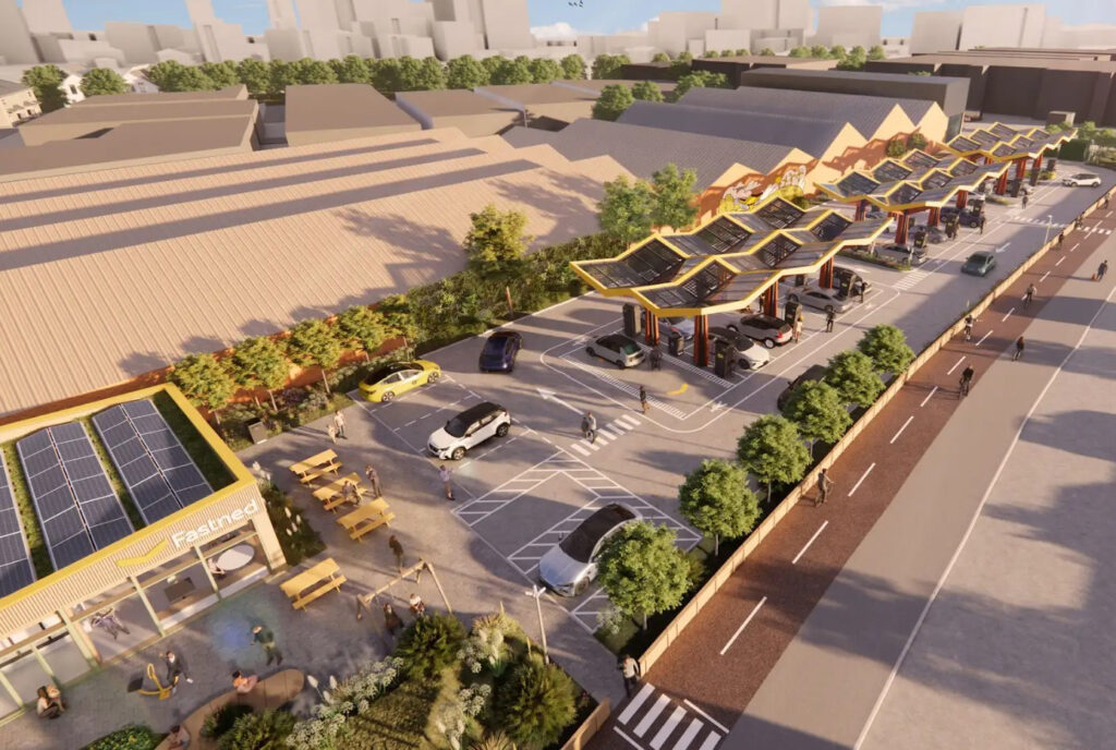 London’s largest ultra-rapid EV charging hub approved in Ealing