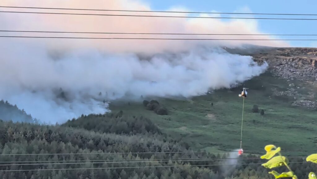 No health warnings as wildfire smoke engulfs Greater Manchester